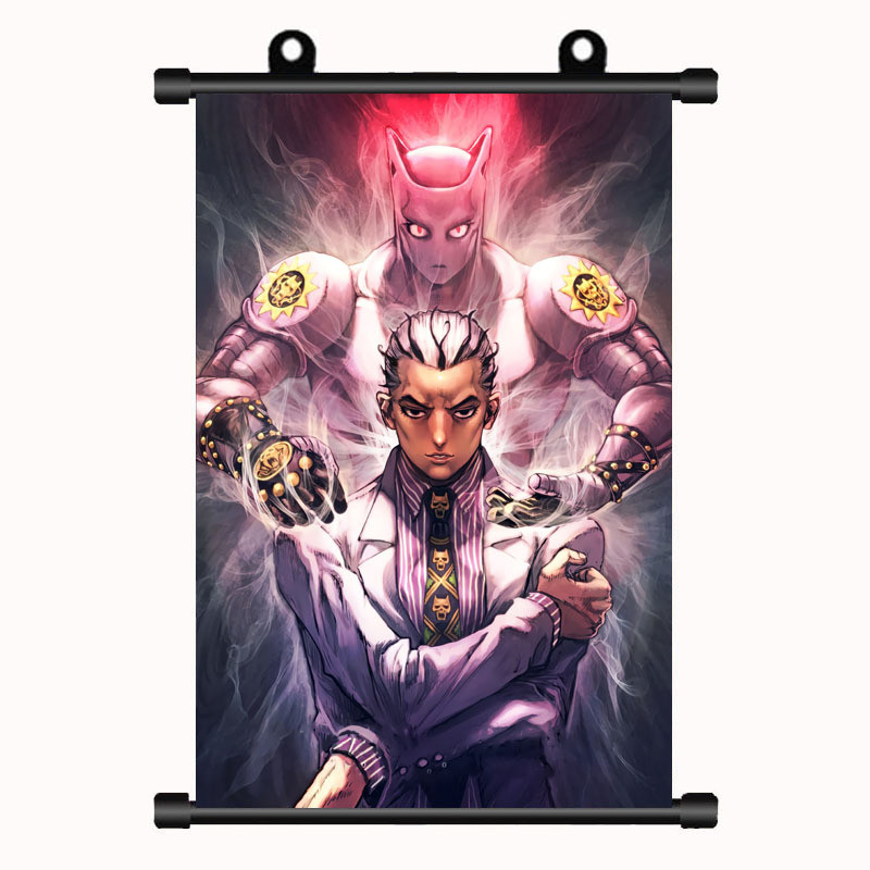 Anime JoJo's Bizarre Adventure Exquisite Scroll Painting game Role ...