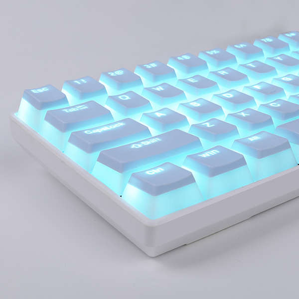 keycap MageGee PBT Double Leather Milk Pudding Dual Color Injection ...