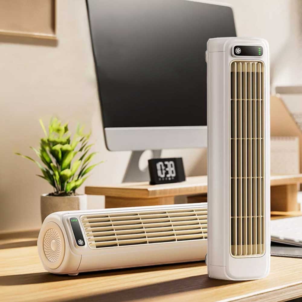 Shirem Cooling Ace Cooling Ace Air Conditioner Cooling Fan Quiet with 3 ...