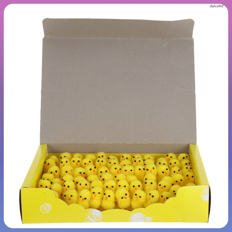 IMIKEYA 36 Pcs Easter Chicks - Soft Plush Stuffed Mini Chickens For Party Decor