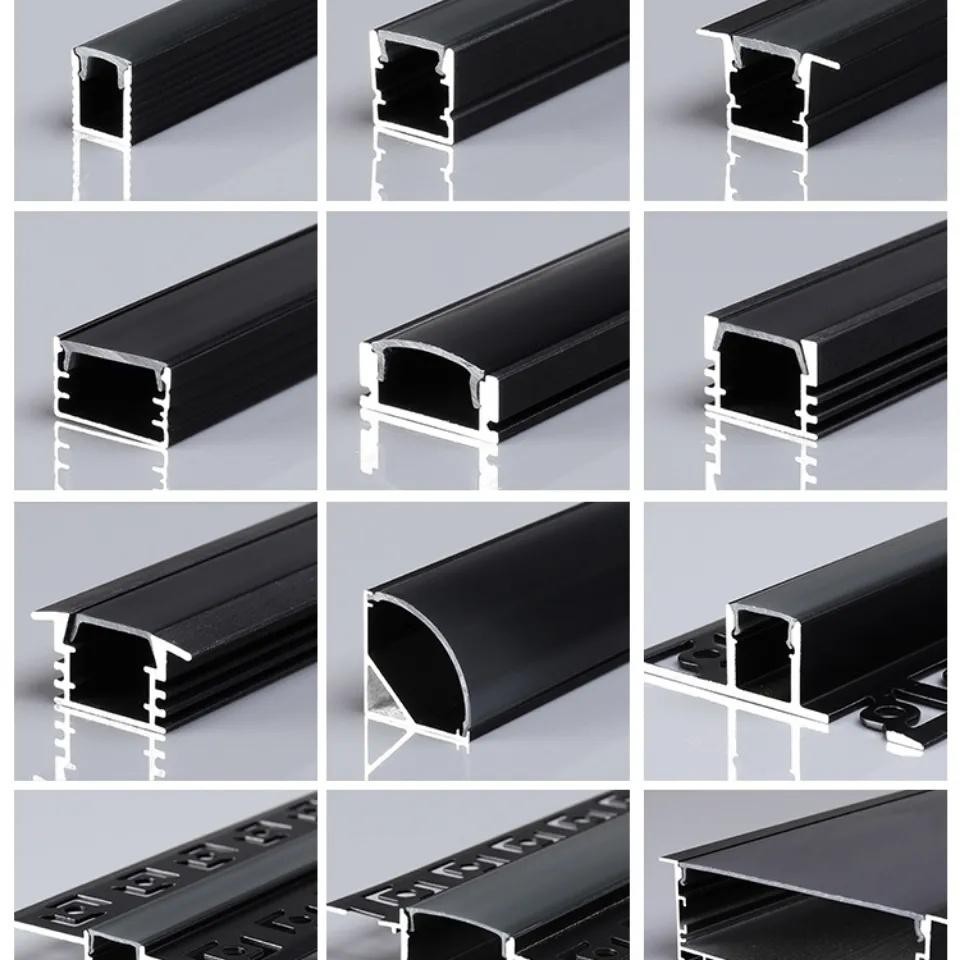 LED line light embedded ceiling linear light with aluminum trough ...