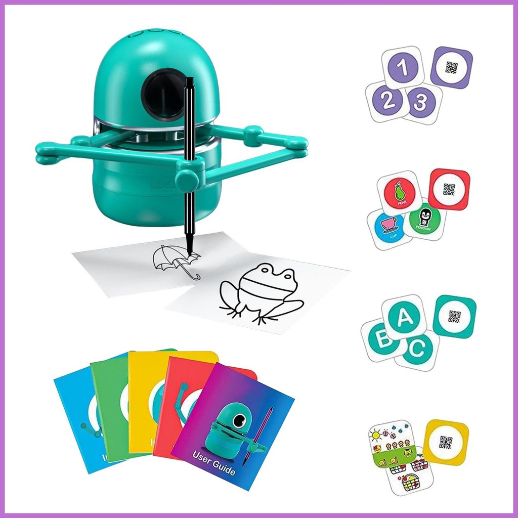 Interactive Educational Drawing Robot Drawing Robot Toy Cartoon Art ...