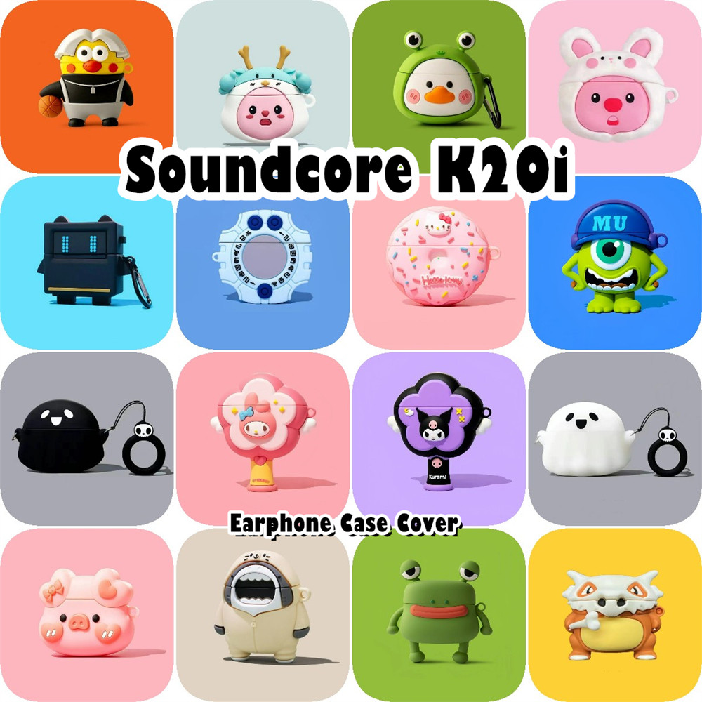 READY STOCK!For Soundcore K20i Case Anime Cartoon Soft Silicone ...