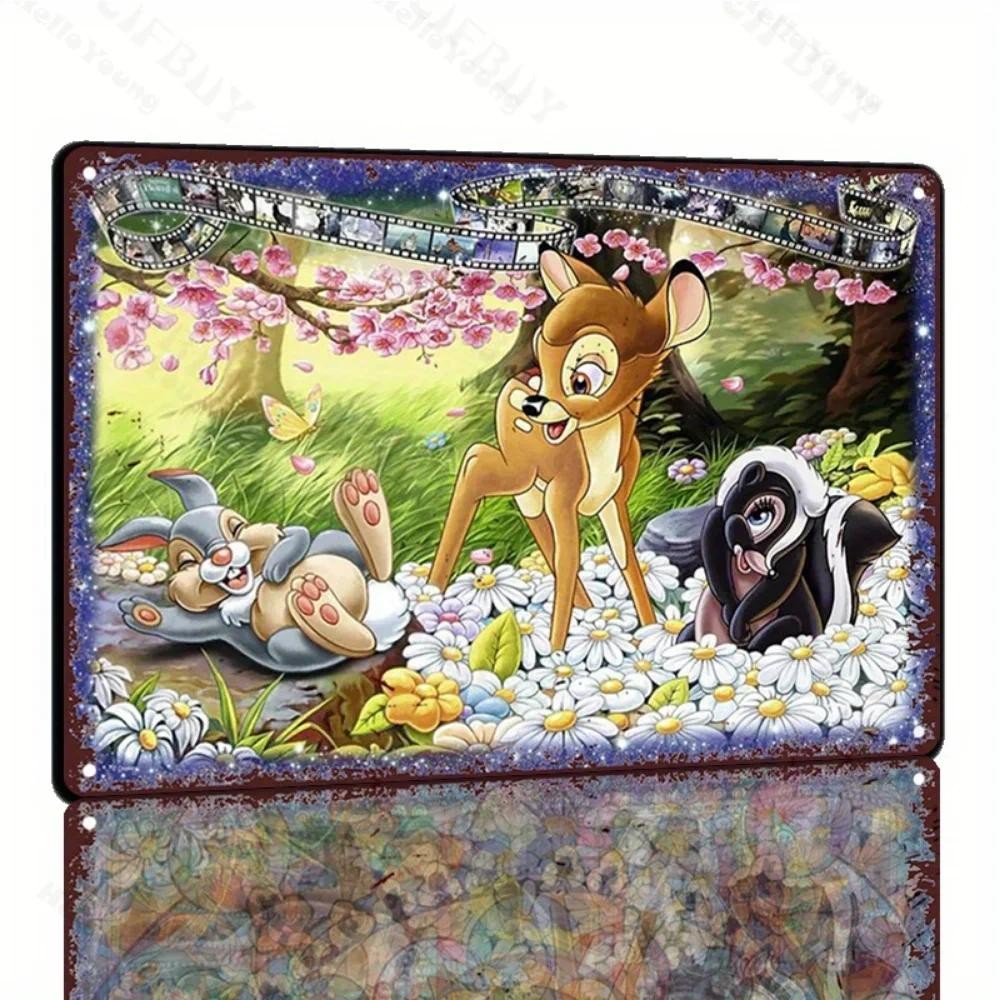 Bambi Metal Wall Art Decor Sign Universal Holidays Outdoor Hanging ...
