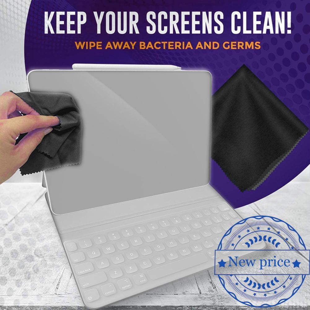 Microfiber Cleaning Cloth Black Cleaning Cloths Phone Microfiber Screen ...