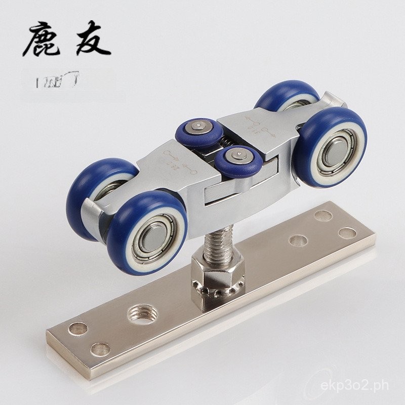 Folding Door Universal Hanging Wheel Wooden Door Folding Mobile Door ...