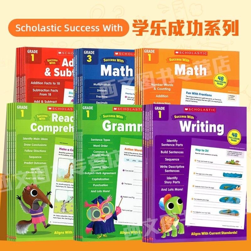 Scholastic Success with Math Writing Reading Comprehension Math Tests ...