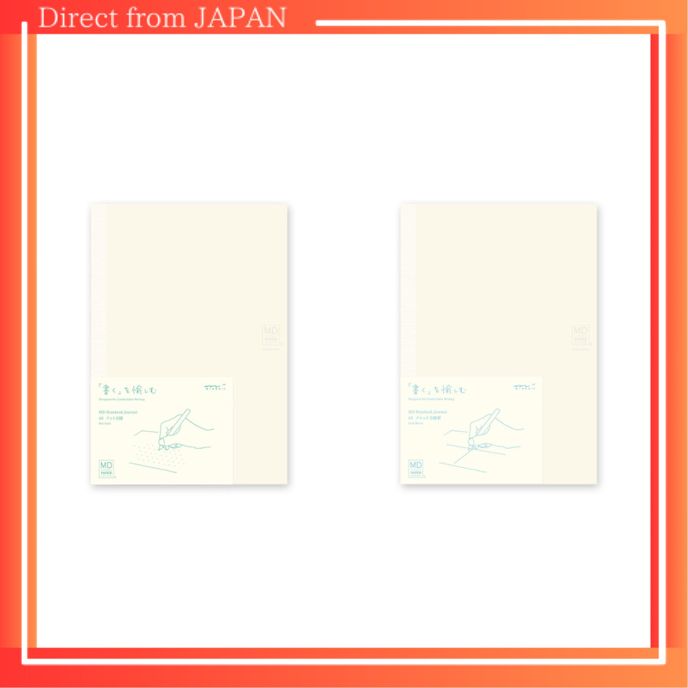 DESIGNPHIL MIDORI Note MD Note Journal A5 Dot Square A 15310006 ,dot ...
