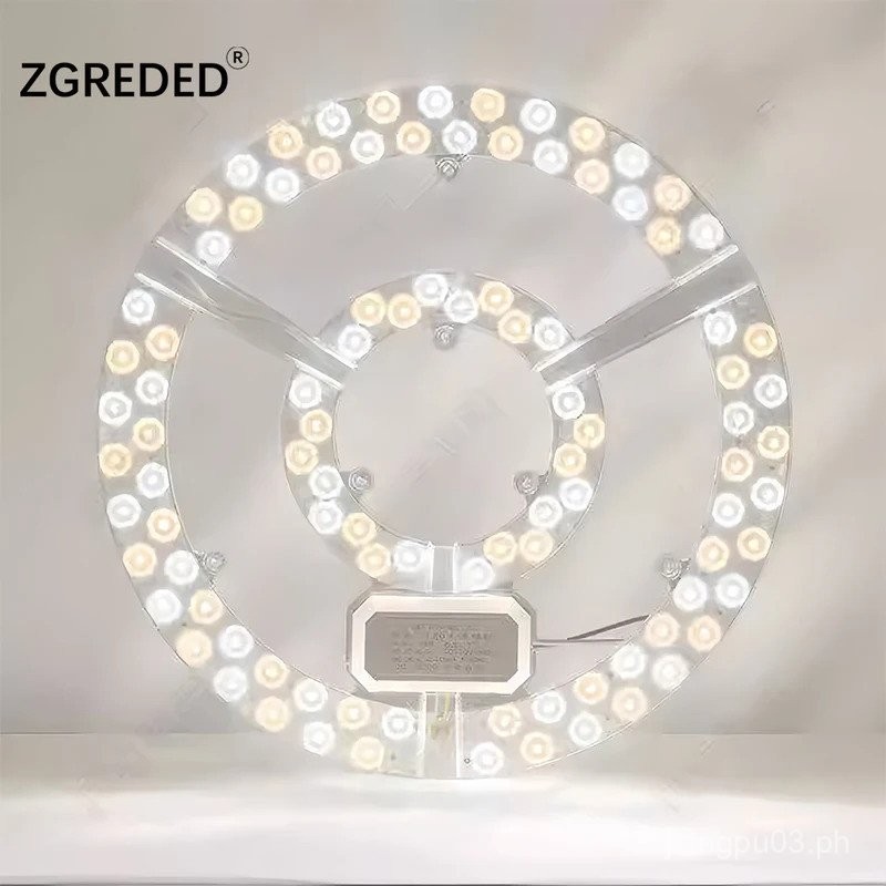 Led Panel Ceiling Light 48W 96W 120W Panel Led Round Replacement Module ...