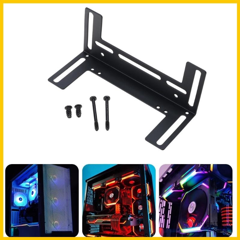 Fir Black Metal Mounting Bracket for PC Water Cooling Radiators and ...