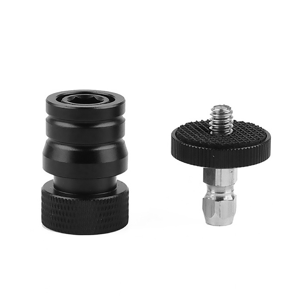 Quick Release 1/4 Thread Mini Detachable Ballhead for Arm Monitor LED