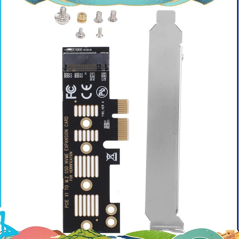 M2 SSD NVME to PCIE X1 Adapter Card PCIE X1 to M2 Expansion Card Hard ...