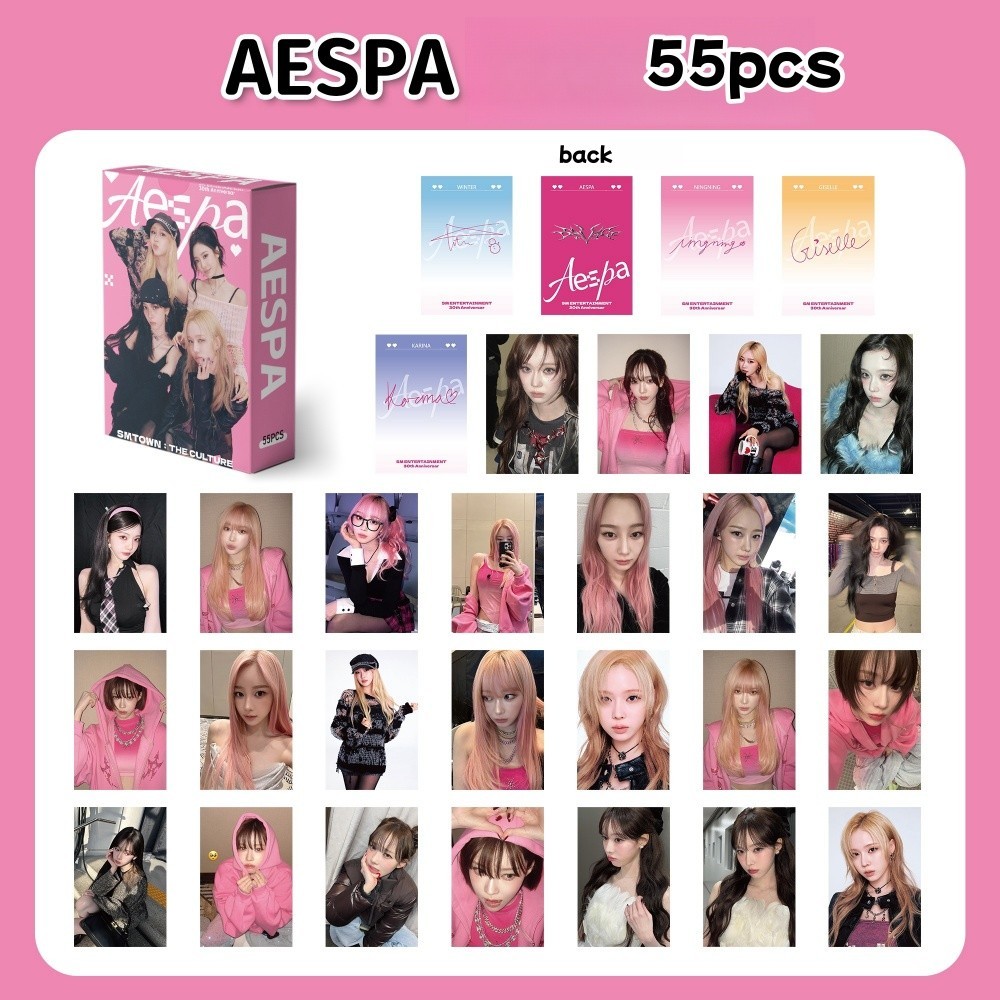 55pcs Lomo Cards Armageddon 1st Album Drama MY WORLD Photocards
