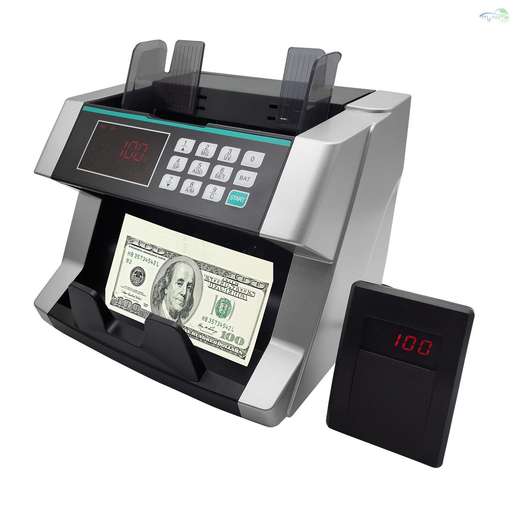 Money Counter Machine Counterfeit Bill Detector Automatic Money ...