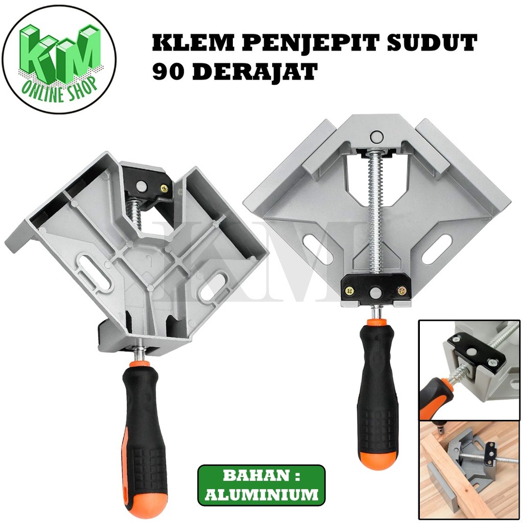 SIKU Corner Clamp Wood Clamp Angle 90 degree handle Swing Jaw Vise ...
