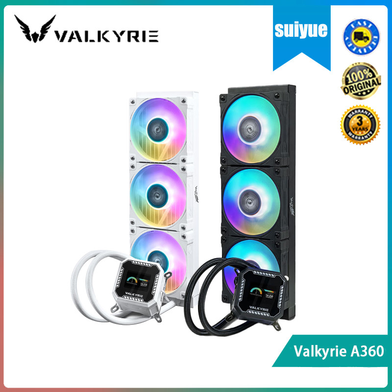 VK Valkyrie A360 integrated water-cooled GL360 fan V360 A240 white B360 ...