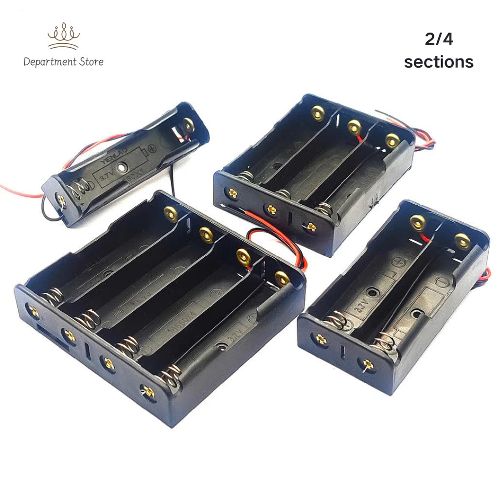 Battery Box AA Battery Holder 2/4 Cell Slot AA Battery Holder AA ...