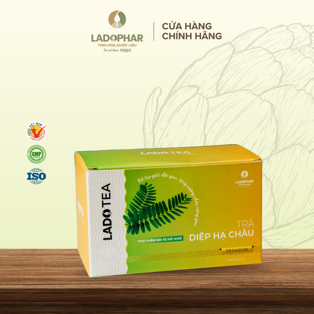 Ladophar Diep Ha Chau Tea Bag purifies the liver and benefits ...