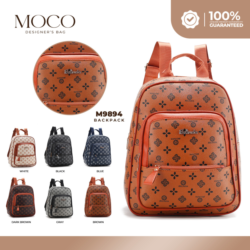 MOCO Bag High-end Korean Fashion Original Backpack PU Leather Bags ...