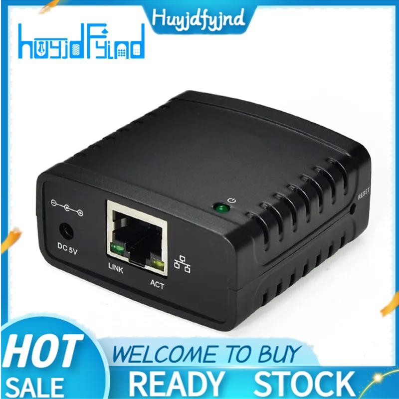 USB 2.0 LRP Print Server Share A LAN Ethernet Networking Printers Power ...