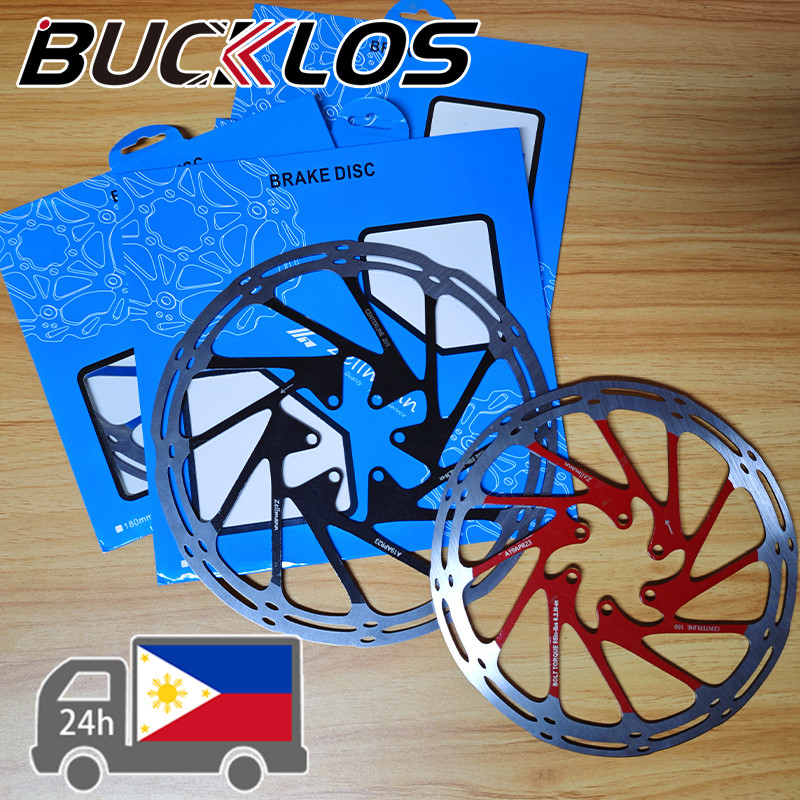 BUCKLOS Bike Rotor Disc MTB Rotors 160mm 140mm/180mm/203mm Centerline ...