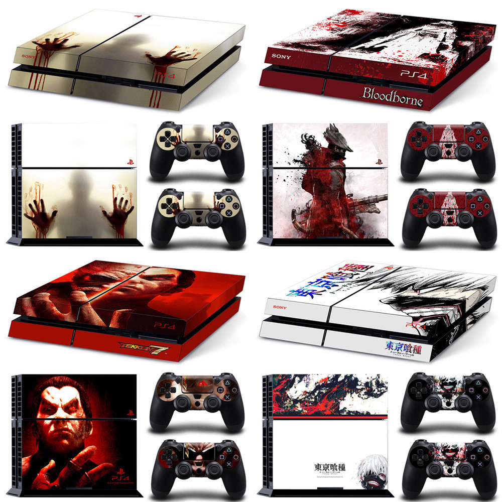 MAXZONE PS4 Game Console Protection Sticker Cartoon Sticker Skin ...