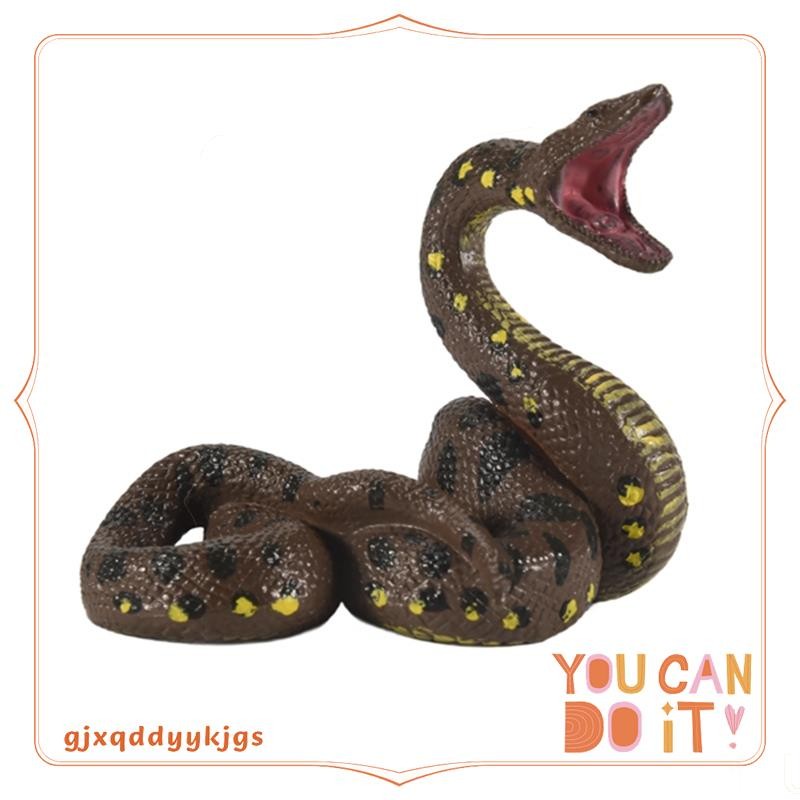 Children'S Toy Snake Model Simulation Reptile Giant Python Big Python ...