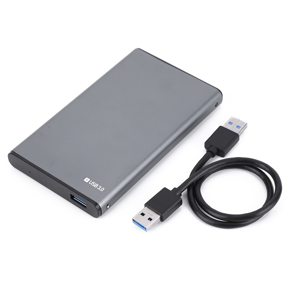 2.5in HDD External Enclosure Plug and Play Aluminium Alloy for PC ...