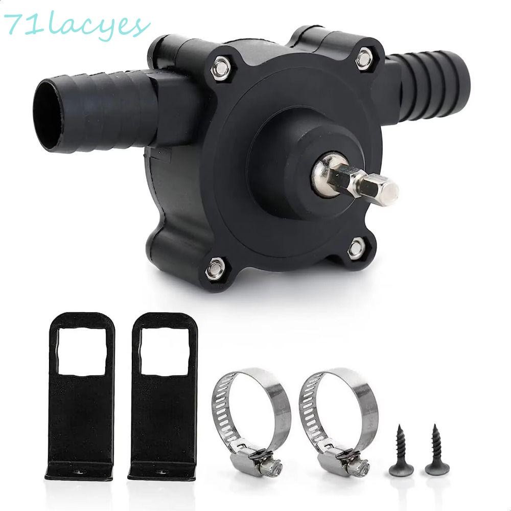 LACYES Electric Drill Pump, Small Self-priming Liquid Transfer Pump ...