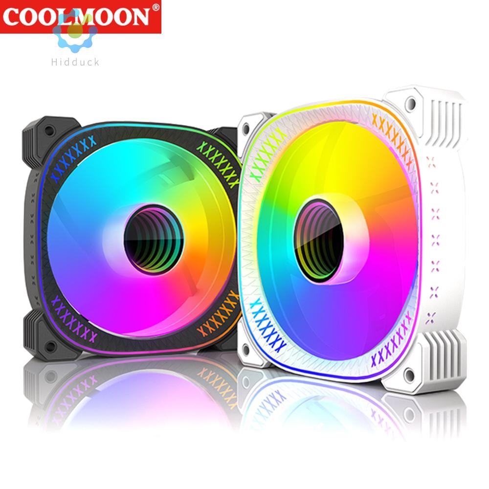 120mm PC Case Cooling Fan 5V 3Pin ARGB & 12V 4PIN PWM for Computer ...