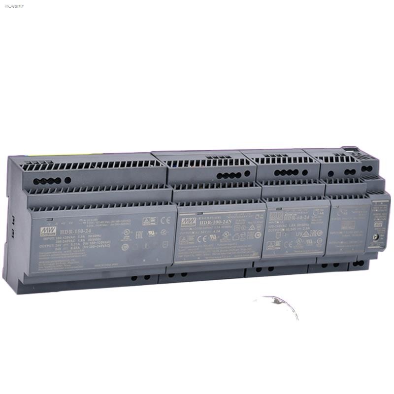 Alimentation Mean Well HDR-100-24 - 24VDC 3.83A 92W - Montage Rail DIN - Protection Surtension