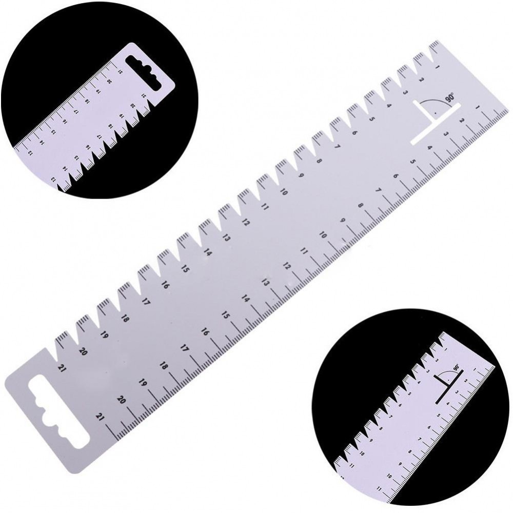 【ONCE+】Ultrathin Ruler for DIY Sewing and Quilting Projects Essential ...