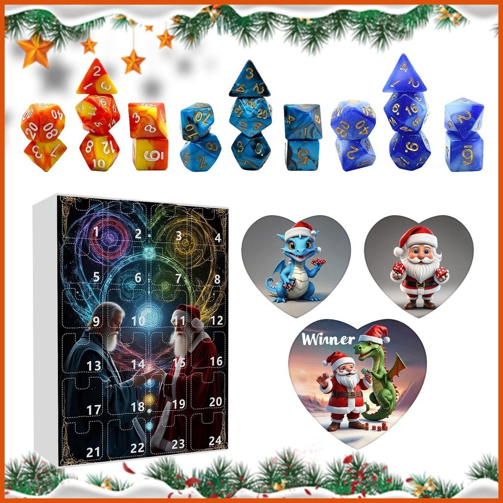 Advent Calendars 24 Days Countdown Calendar 2025 Advent Calendars Game ...