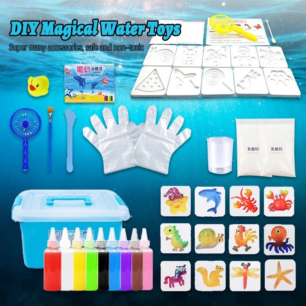 Magic Water Elf Set DIY Magical Water Elves Slime Toy for Kids ...