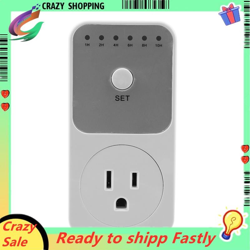 Countdown Timer Switch Intelligent Control Plug-In Socket Automatically ...