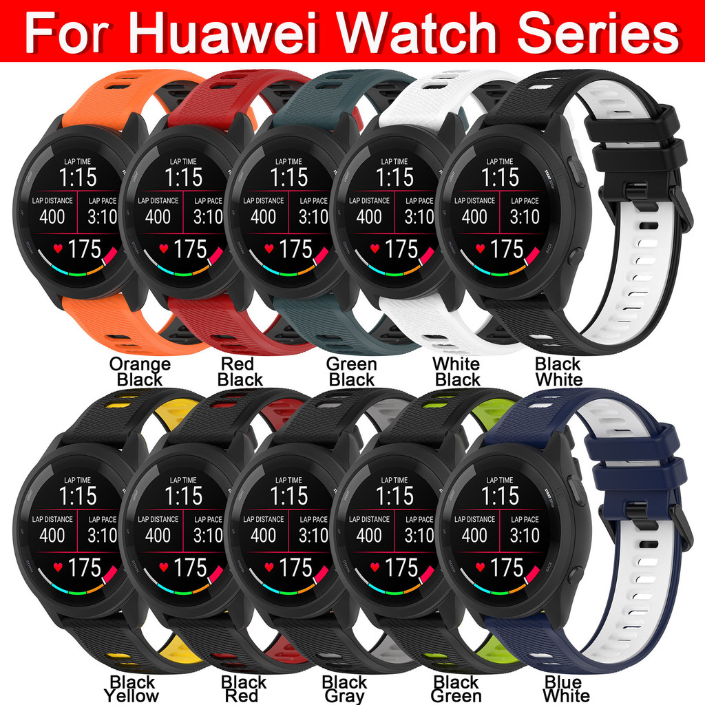 Wholesale Discount Buy Silicone 18 mm Replacement Watch Strap HA5204CHG-1_K0022748