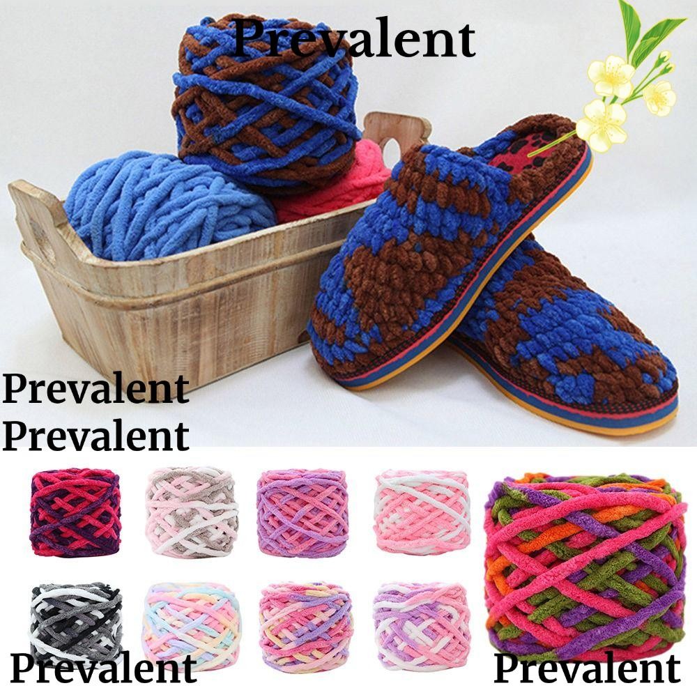 PREVA Acrylic Yarn, Soft Knitting Wool Crochet Yarn, 100g Colorful Ice