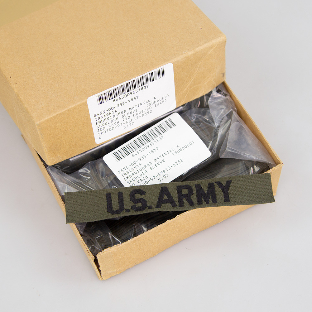 U.s. ARMY Public Issue Military Version ARMY ARMY Military Strips OD ...