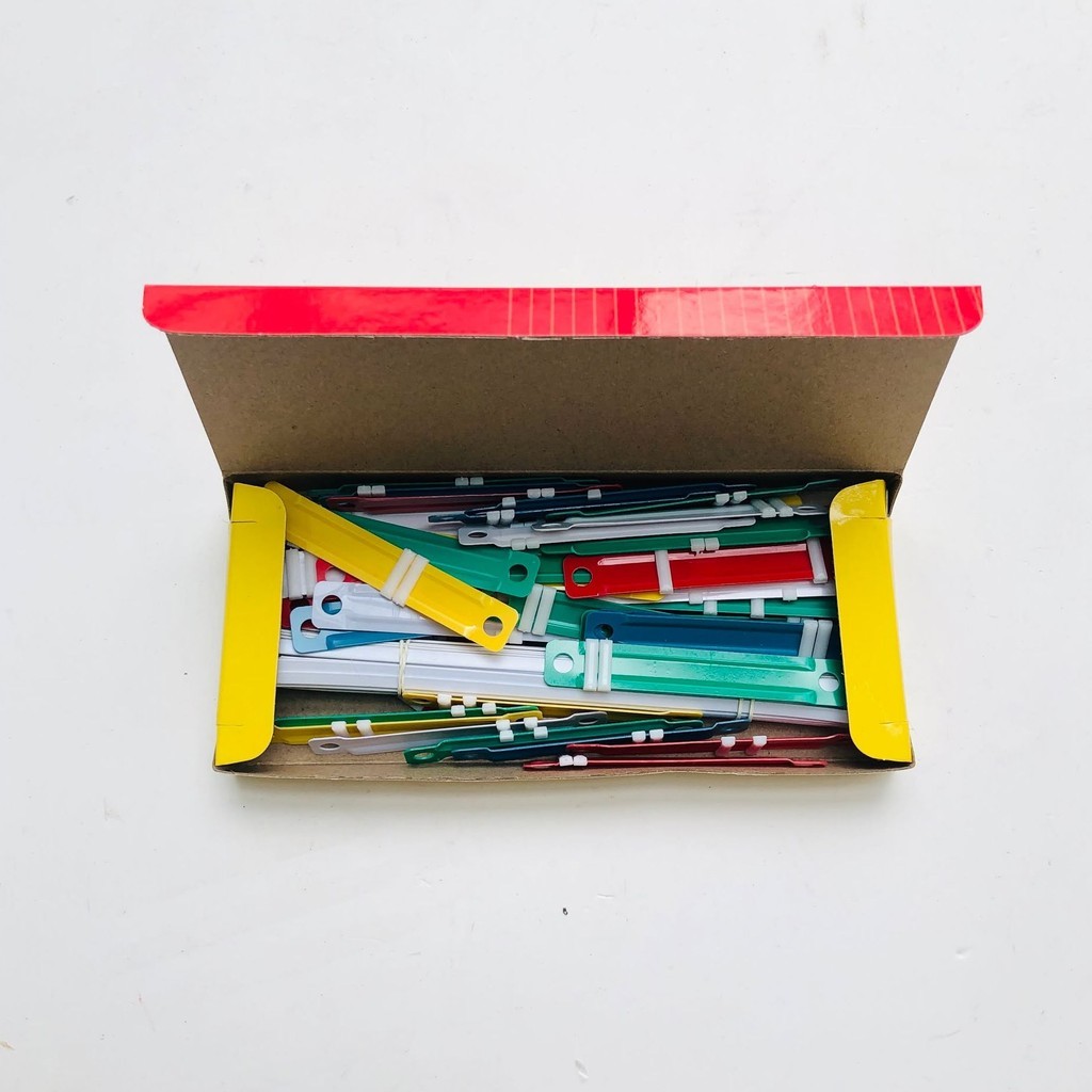 Plastic Fastener 50 pcs/box Fasteners Assoted Color | Shopee Philippines