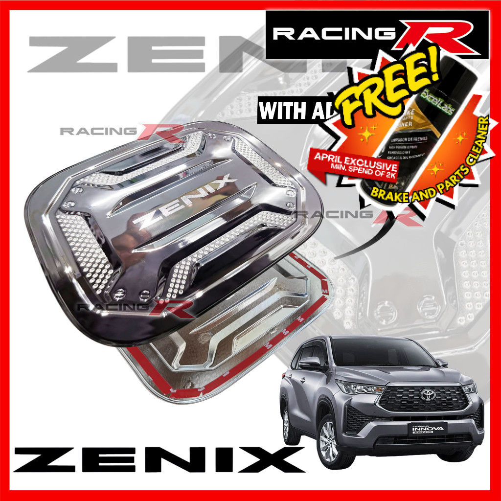 TOYOTA INNOVA ZENIX 2023 to 2025 gas tank cover CHROME | Shopee Philippines