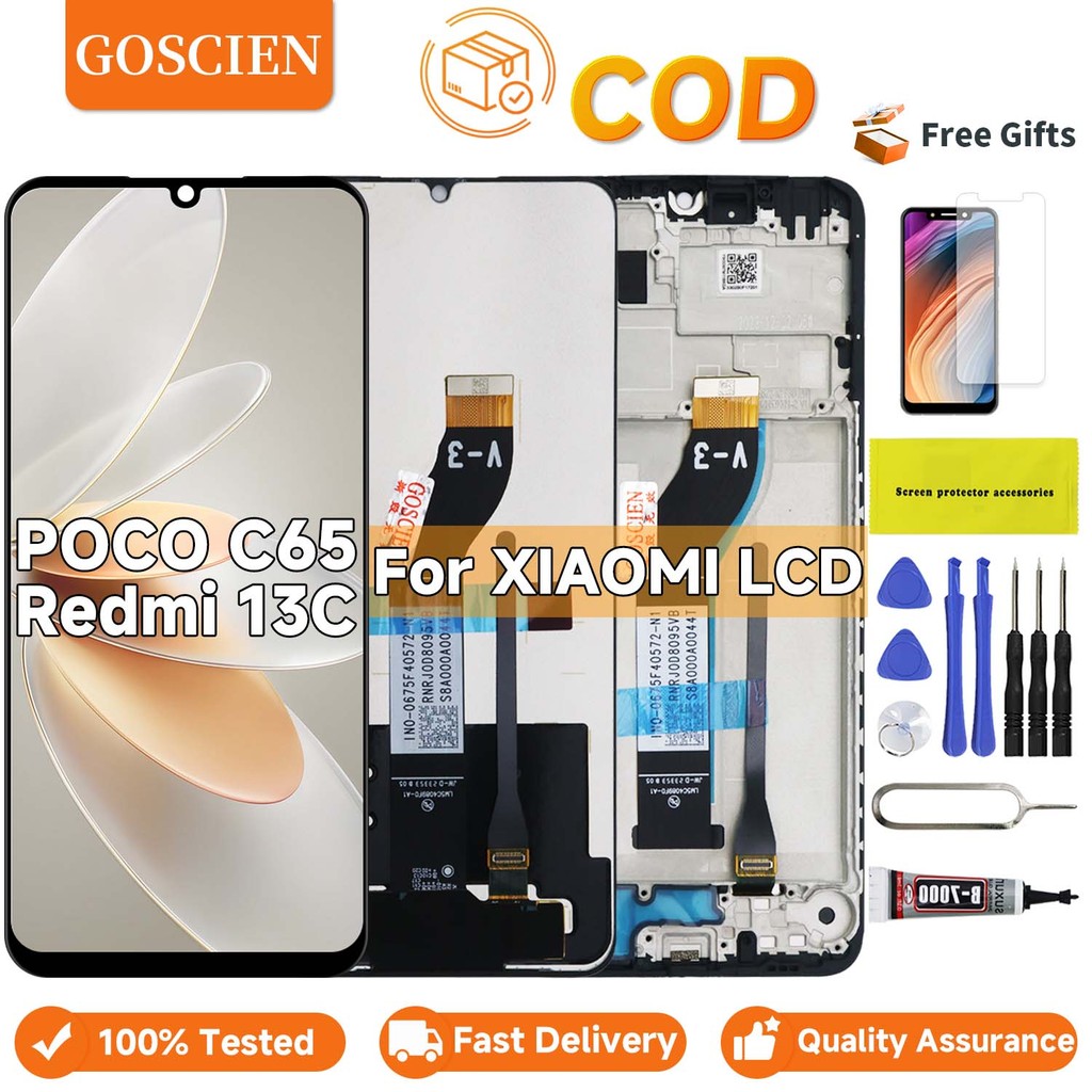 Comprar Pantalla LCD Xiaomi Redmi 13C Y Poco C65 Con Marco | Terreros Import - Foto 6