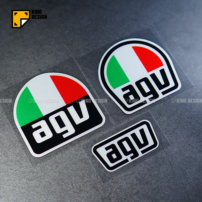 King Car Sticker Reflective Reflective AGV Helmet Sticker 46 Rossi ...