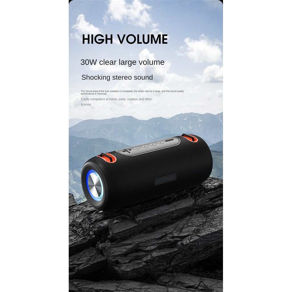 New 30W High Power Bluetooth Speaker Outdoor Waterproof Wireless Extra