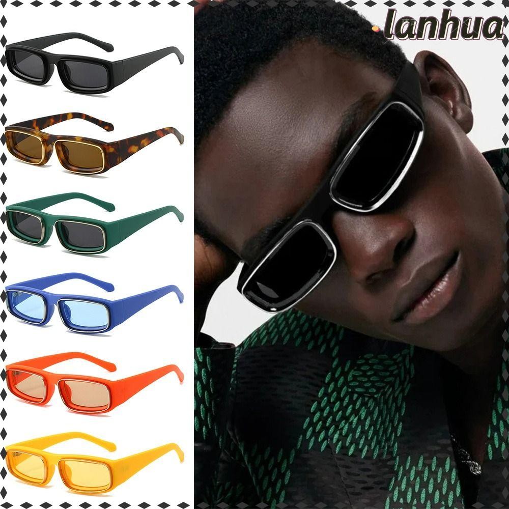 LANHUA Small Sunglasses Colorful Retro Leopard Shades Trendy Y2K Fashion Punk Eyewear for Women Men Shopee Philippines