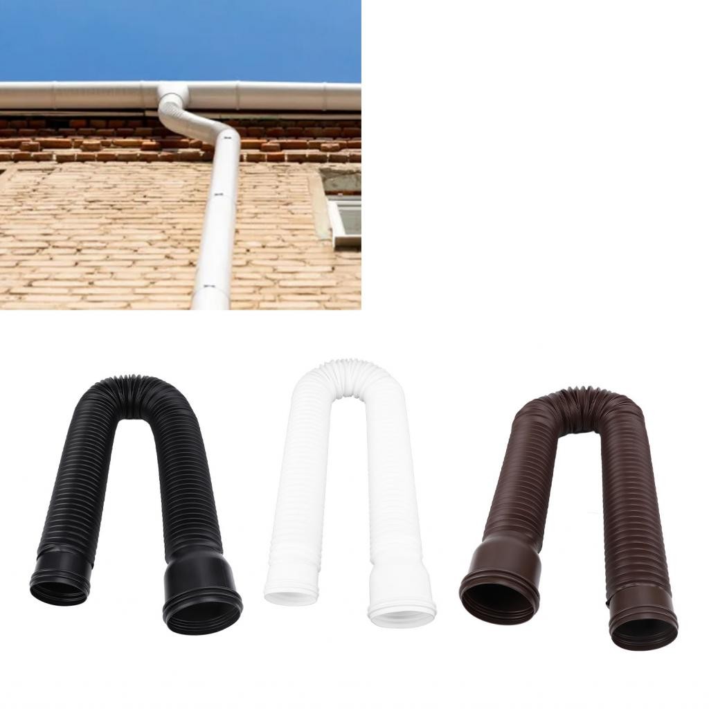 Flex-a-Spout Expandable Downspout Extension – 25-55 Inch Flexible ...