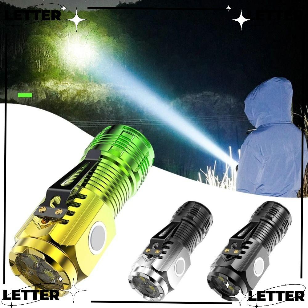 LET Three-Eyed Mini Flashlight, Multi-Uses Mini Flash Super Power ...