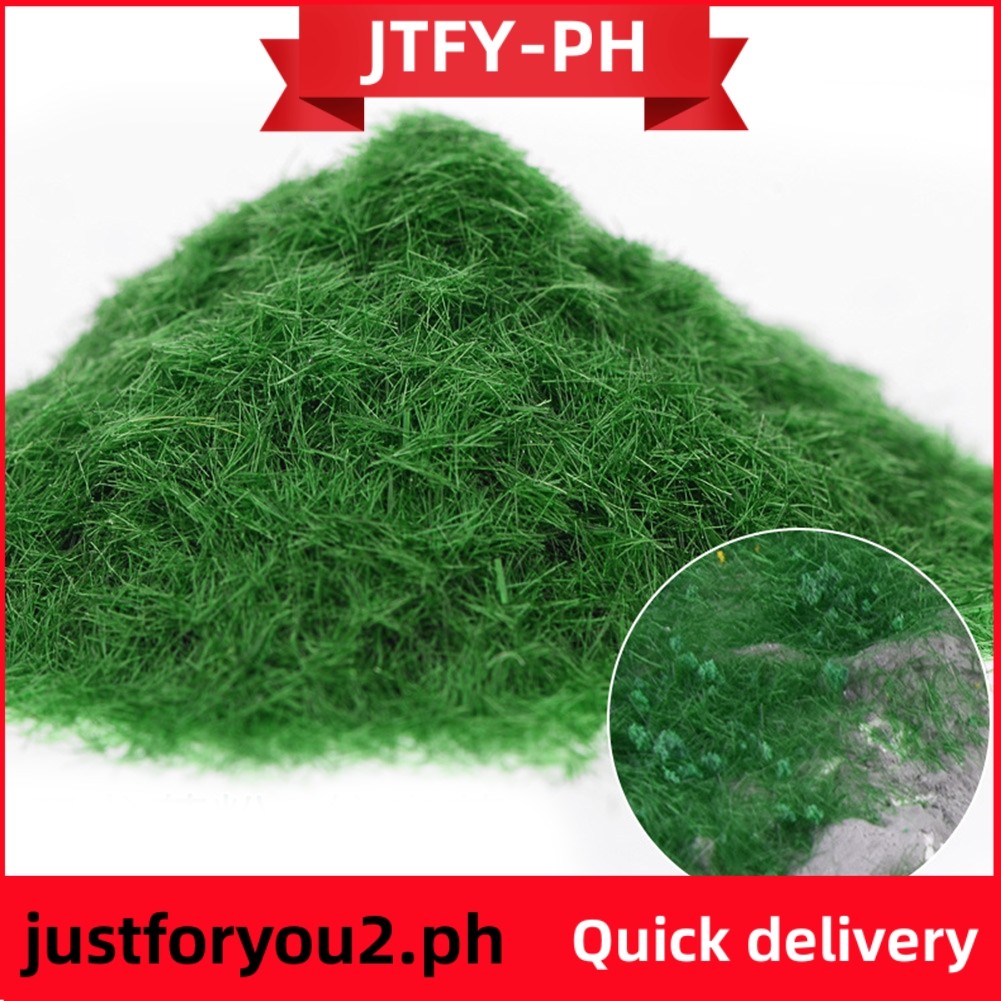 JTFY 500g Nylon Artificial Grass Model Tree Powder Grass Powder Railway ...