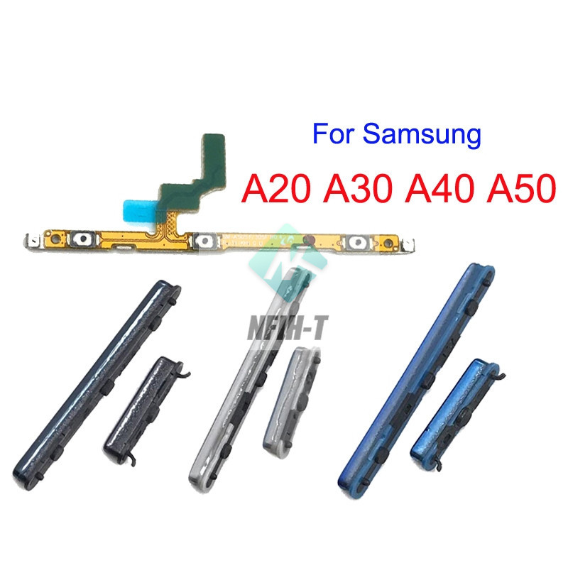 For Samsung Galalxy A20 A30 A40 A50 Power On Off Button Flex Out Side ...