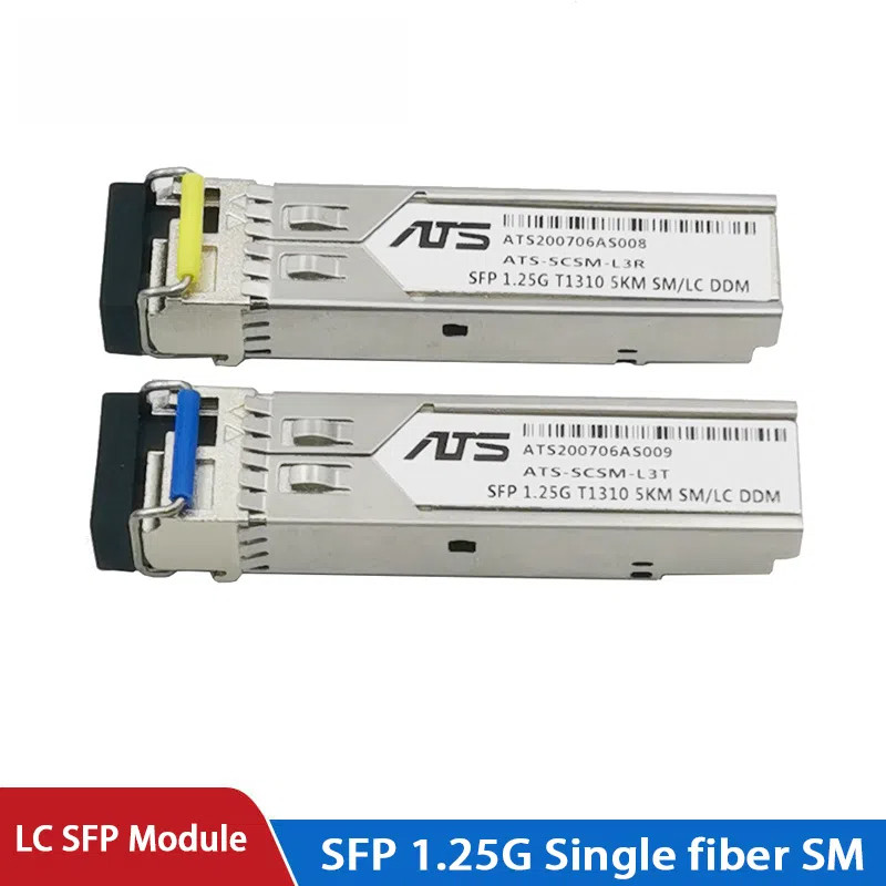 LC 1.25Gb SFP Module single fiber Optical Transceiver Gigabit Fiber sfp ...