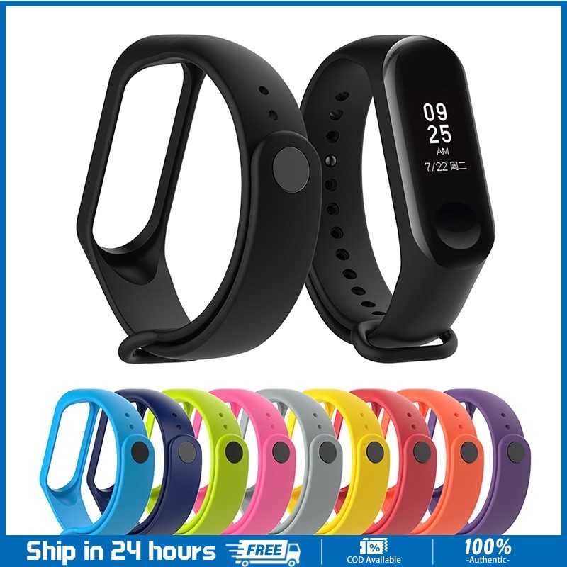 Colorful XIAOMI Wrist Strap MI Band 3/4 Universal Fitness Replacement  Silicon Wrist straps